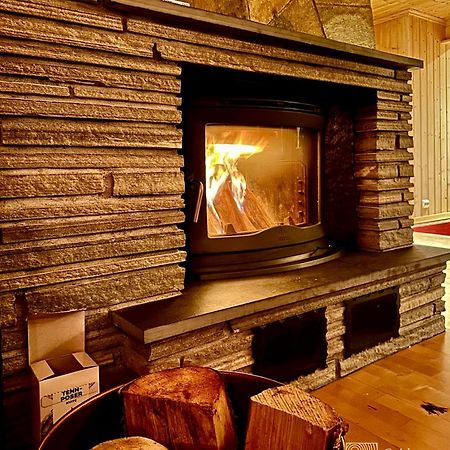 Large Cabin Sjusjoen Best View, Sauna, Ski Inout Eksteriør billede