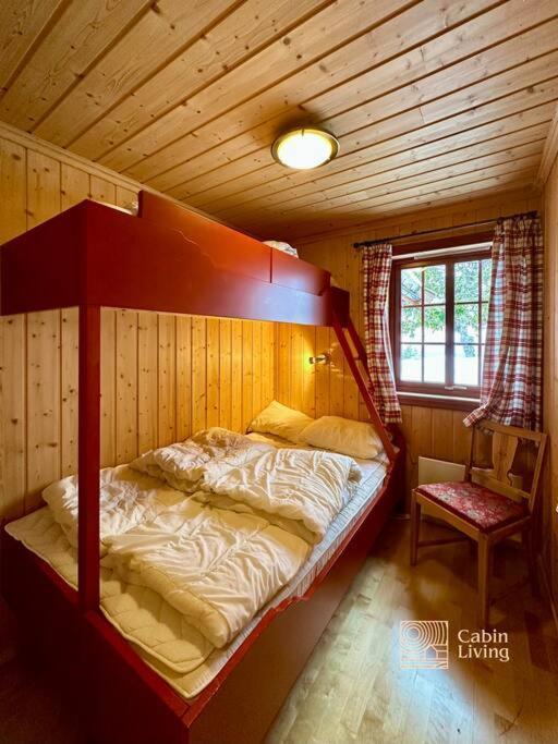 Large Cabin Sjusjoen Best View, Sauna, Ski Inout Eksteriør billede