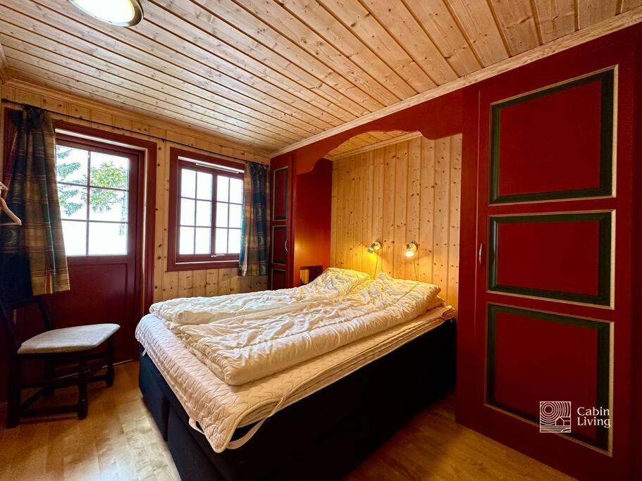 Large Cabin Sjusjoen Best View, Sauna, Ski Inout Eksteriør billede
