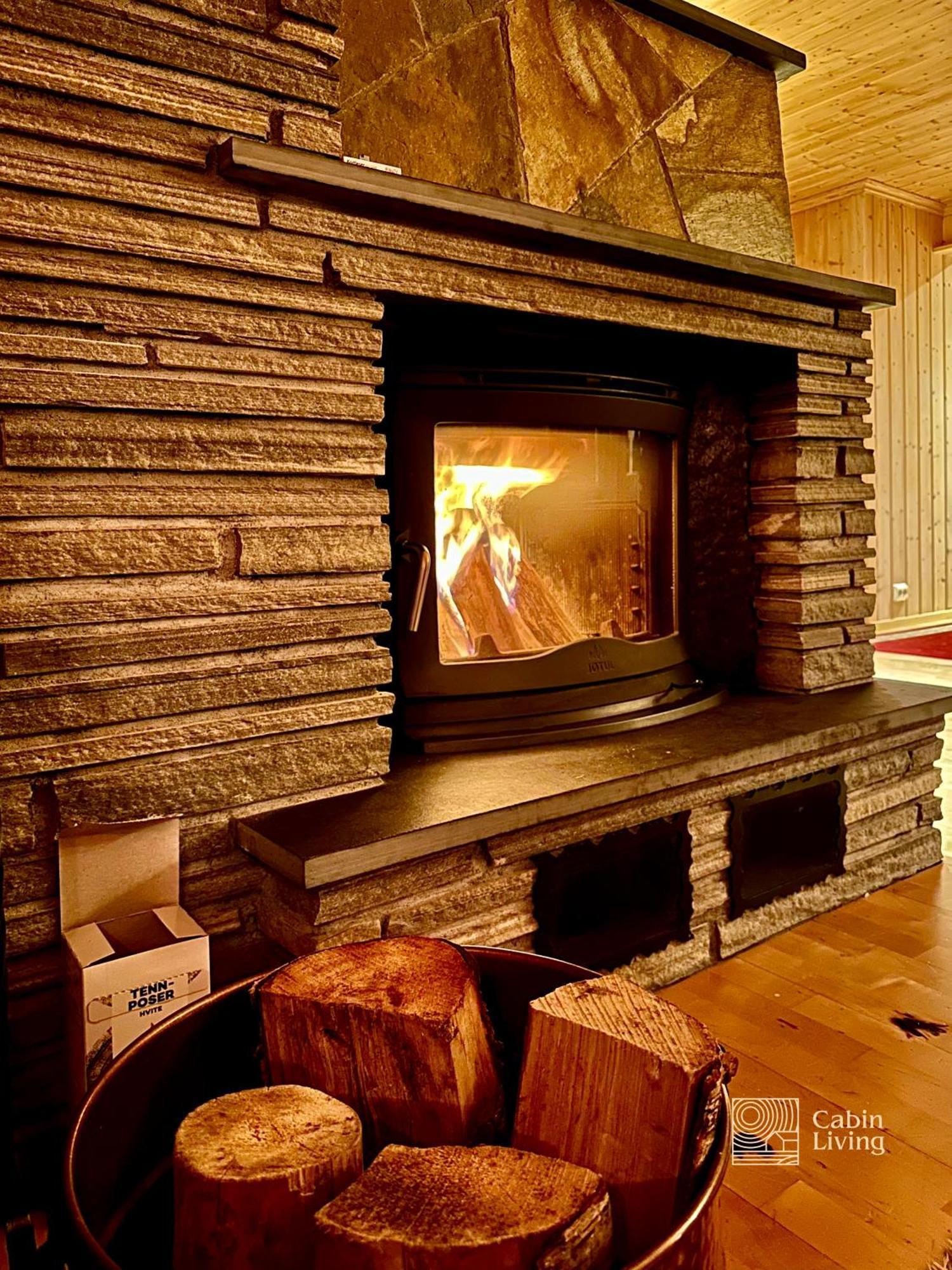 Large Cabin Sjusjoen Best View, Sauna, Ski Inout Eksteriør billede
